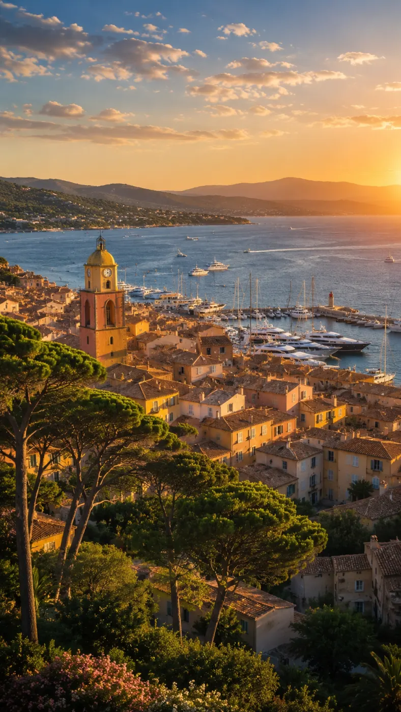 Saint-Tropez — porto esclusivo sulla Riviera Francese